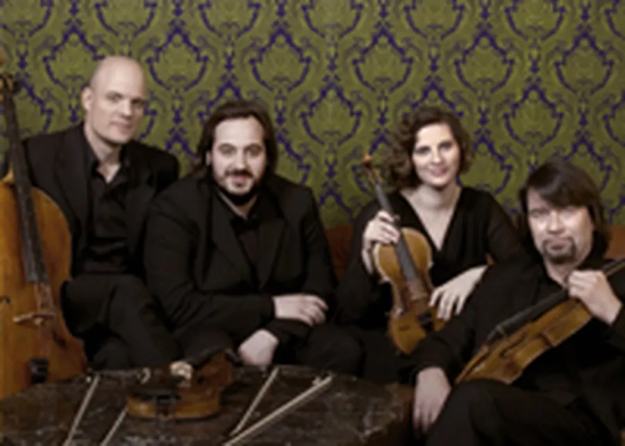 The string quartet ensemble Artemis-Quartett.
