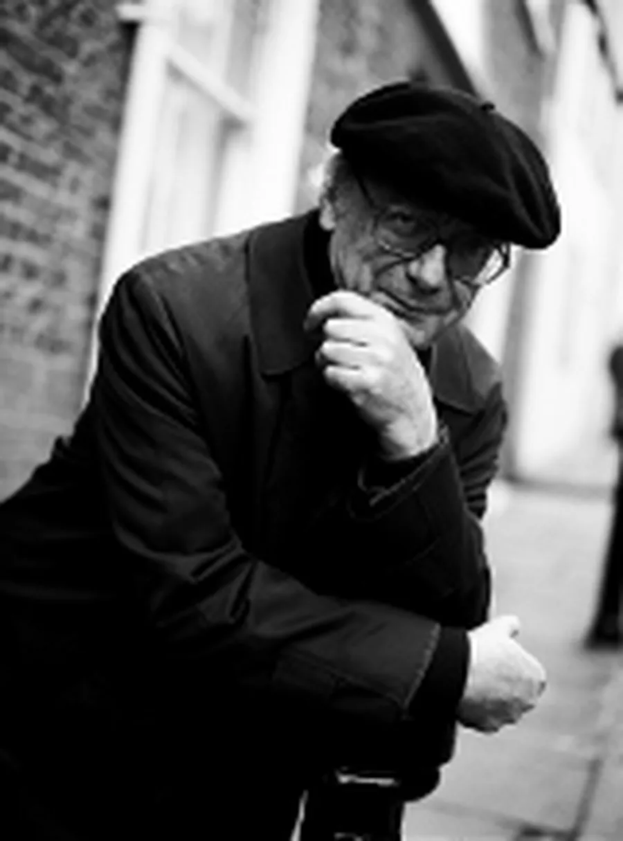 The pianist Alfred Brendel.