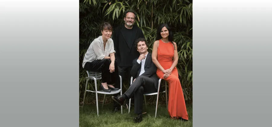 The string quartet ensemble Belcea Quartet.